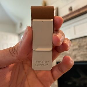 Traveler's Company Pen Holder Dark Brown